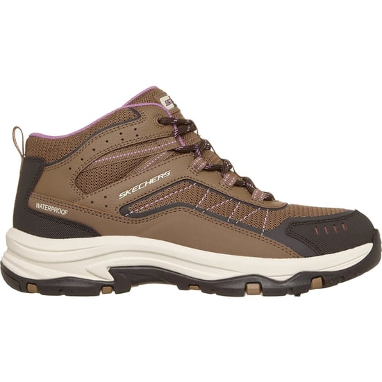 Skechers Trego Ashaway Leder Wanderschuhe für Damen in Tan/Braun - Image 4