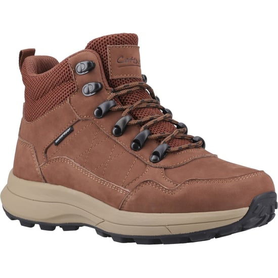 Cotswold Oddington Nubuk Damen Wanderschuhe Braun - Image 1