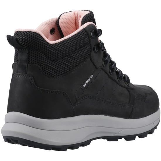 Cotswold Oddington Nubuk Damen Wanderstiefel Schwarz - Image 2