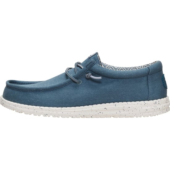 HEYDUDE Wally Stretch Baumwolle Herren Dunkelgraue Mokassin Schuhe - Image 6