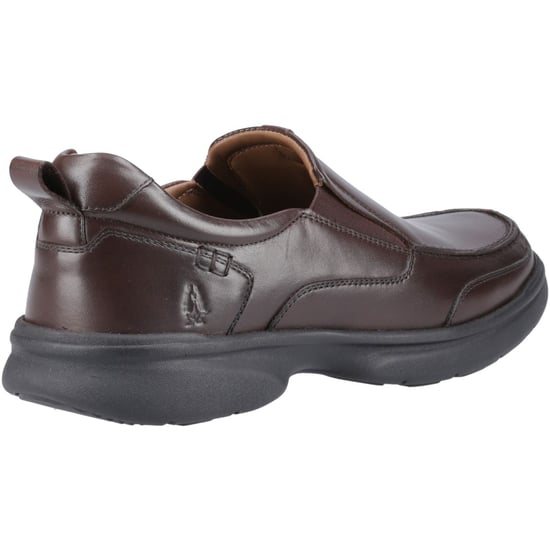 Hush Puppies Harold Leder Herren Braune Slim Fit Slipper - Image 2