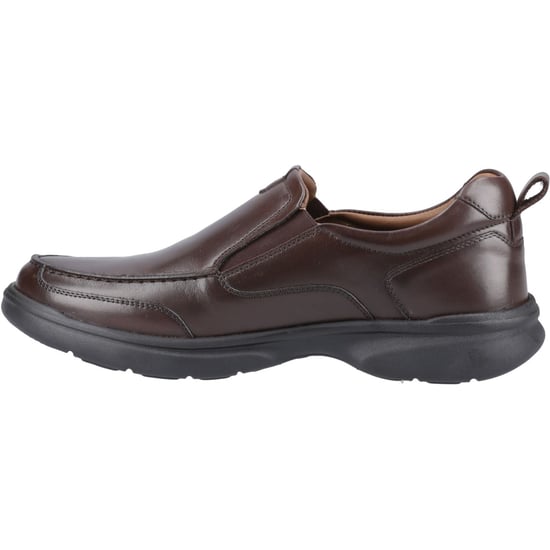 Hush Puppies Harold Leder Herren Braune Slim Fit Slipper - Image 4