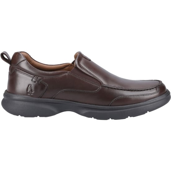 Hush Puppies Harold Leder Herren Braune Slim Fit Slipper - Image 5