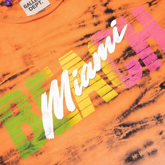 Gallery Dept Miami Beach T-shirt Batik-top - Image 3