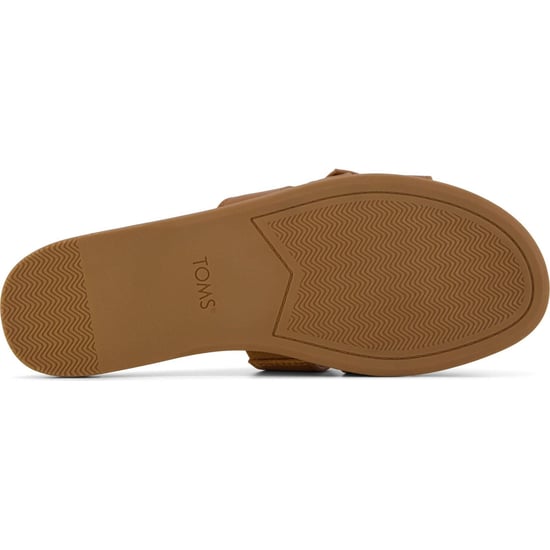 TOMS Sol Leder Damen Sandalen in Brown Sugar - Image 4