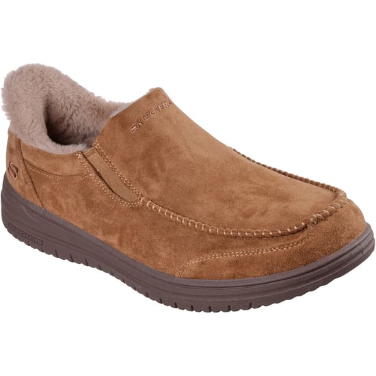Skechers Murette Scofield Textil Herren Chestnut Hausschuhe - Image 1