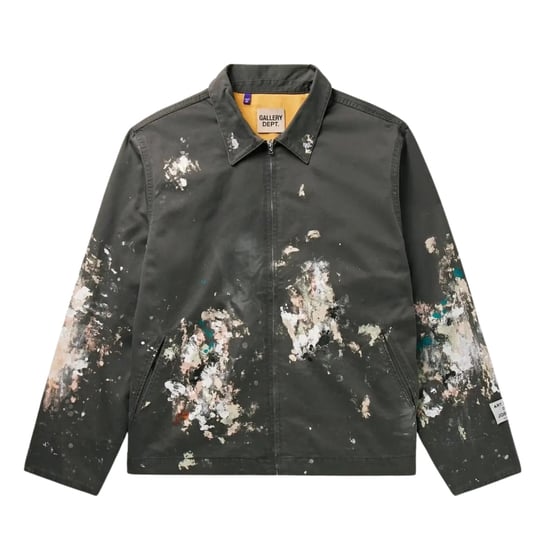 Gallery Dept Montecito Jacke Heavy Paint Dirty Black Jacke - Image 1