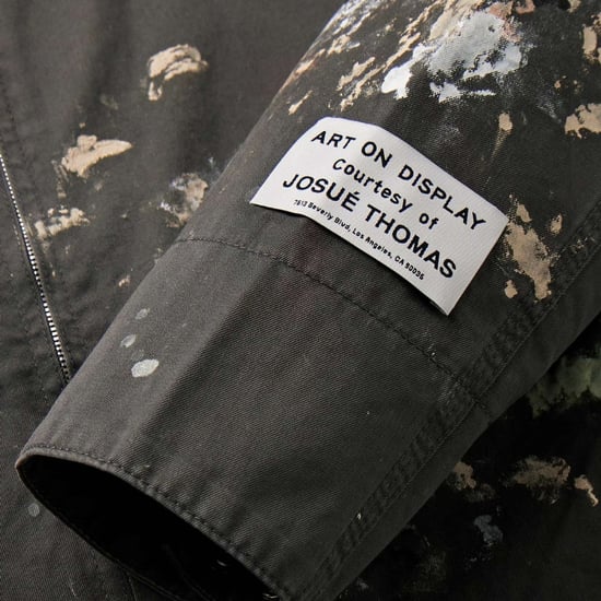 Gallery Dept Montecito Jacke Heavy Paint Dirty Black Jacke - Image 5