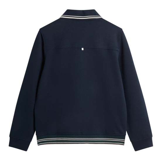 Ted Baker Mall Marineblaue Jacke Mit Verdeckter Knopfleiste - Image 2