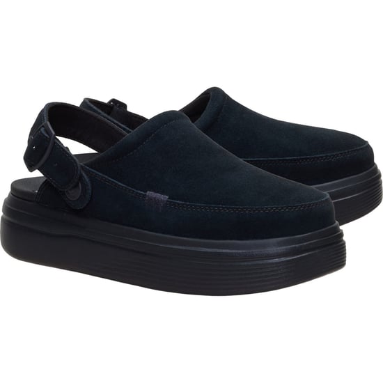 HEYDUDE Austin Lift Wildleder Damenschuhe Schwarz/Schwarz Clogs - Image 1
