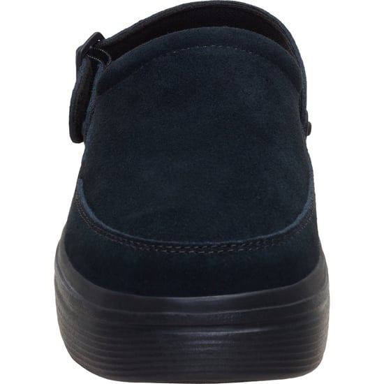 HEYDUDE Austin Lift Wildleder Damenschuhe Schwarz/Schwarz Clogs - Image 3