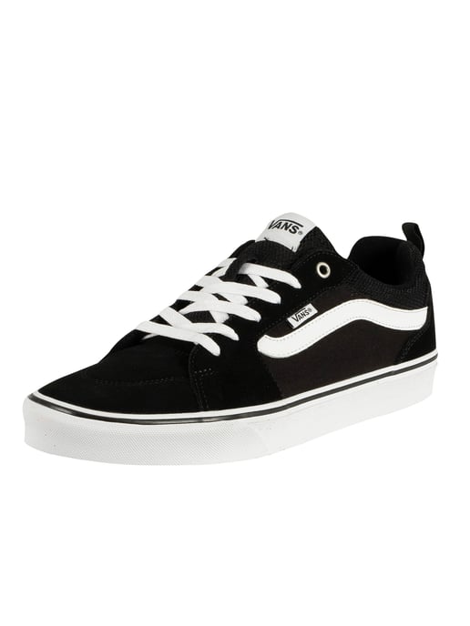 Vans Filmore Suede Canvas-Turnschuhe, Schwarz - Image 1
