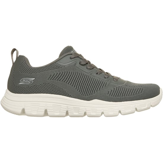 Skechers BOBS B Lite Textil Damen Sneakers in Olivgrün - Image 4