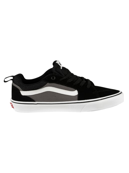 Vans Filmore Suede Canvas-Turnschuhe, Schwarz - Image 3