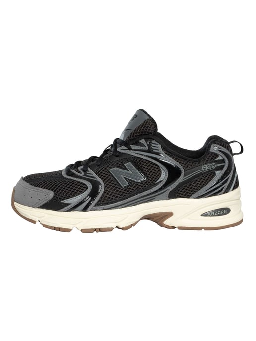 New Balance 530 Mesh-Turnschuhe, Schwarz - Image 2