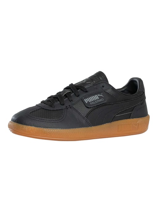 Puma Palermo Leder-Sneaker, Schwarz - Image 1