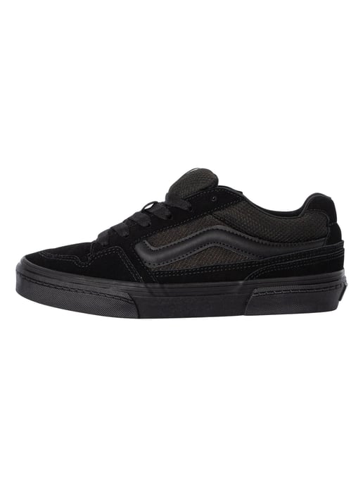 Vans Caldrone Wildleder/Mesh-Turnschuhe, Schwarz - Image 2