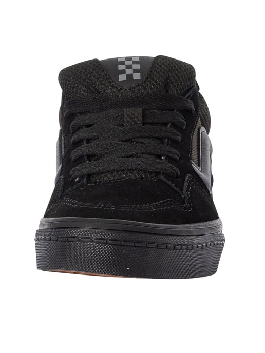 Vans Caldrone Wildleder/Mesh-Turnschuhe, Schwarz - Image 4