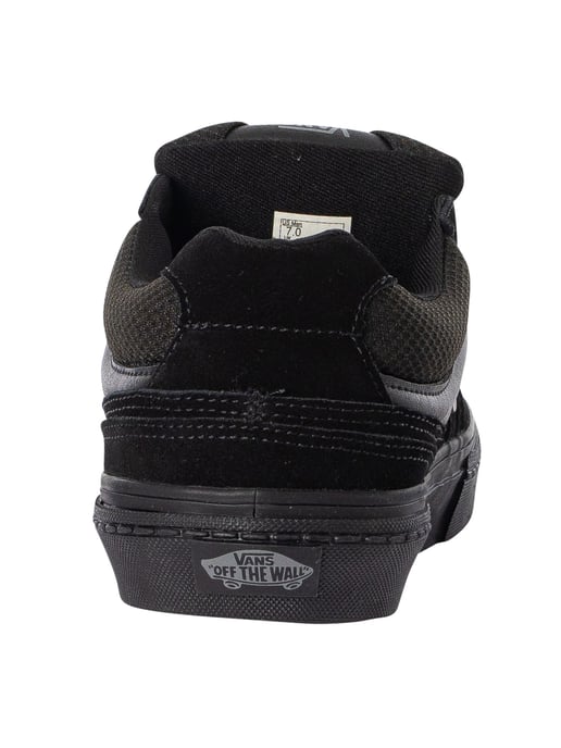 Vans Caldrone Wildleder/Mesh-Turnschuhe, Schwarz - Image 5