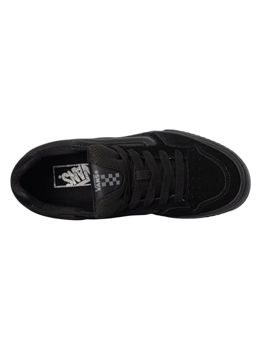 Vans Caldrone Wildleder/Mesh-Turnschuhe, Schwarz - Image 6
