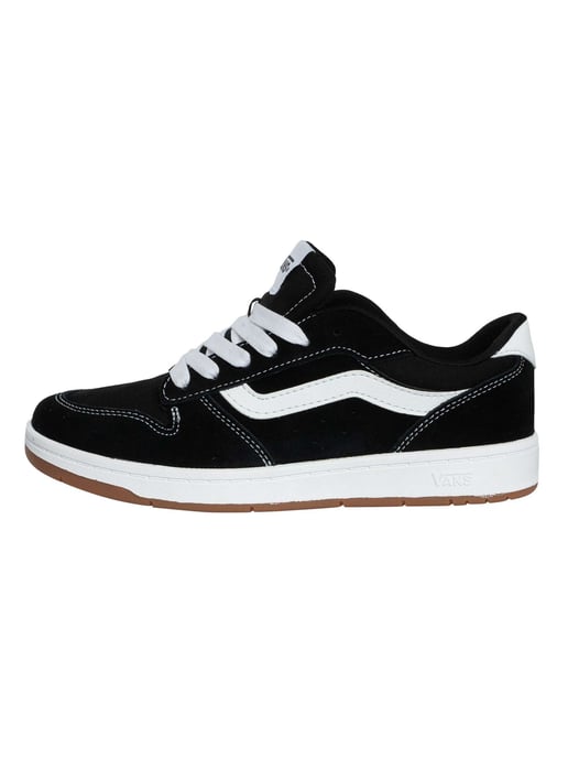 Vans Ryland Wildleder-Canvas-Sneaker, Schwarz - Image 2