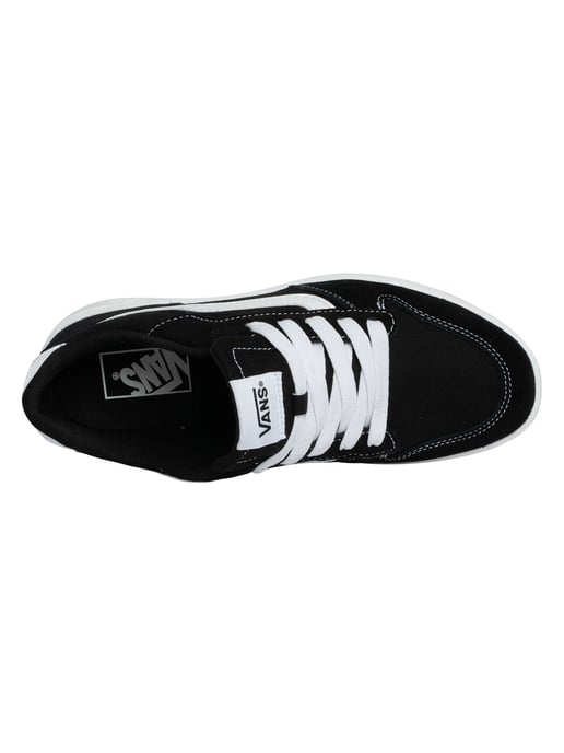 Vans Ryland Wildleder-Canvas-Sneaker, Schwarz - Image 6
