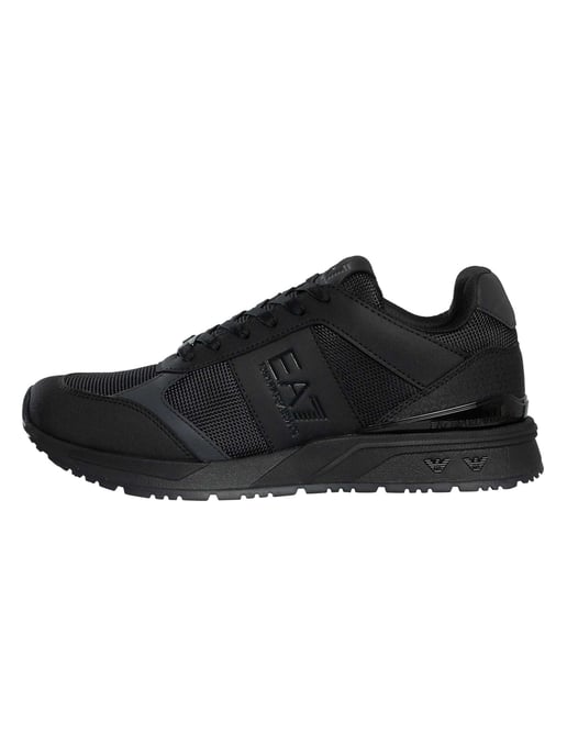 EA7 Sneaker Aus Mesh Mit Logo, Schwarz - Image 2