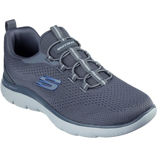 Skechers Summits Tallo Textil Herren Charcoal Sneaker - Image 1