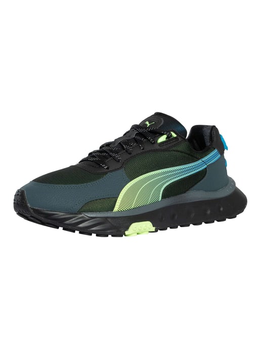 Puma Wild Rider Trainer, Schwarz - Image 1