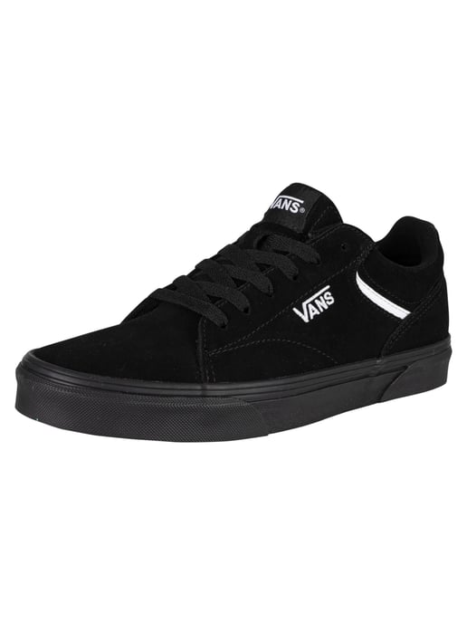 Vans Seldan Wildleder-Trainer, Schwarz - Image 1