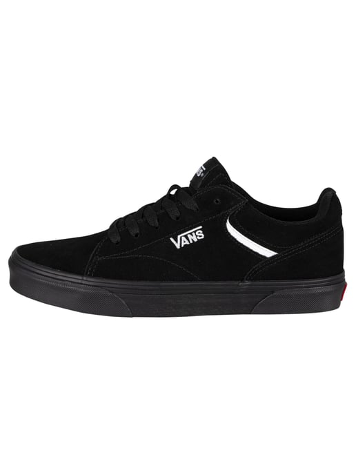 Vans Seldan Wildleder-Trainer, Schwarz - Image 2