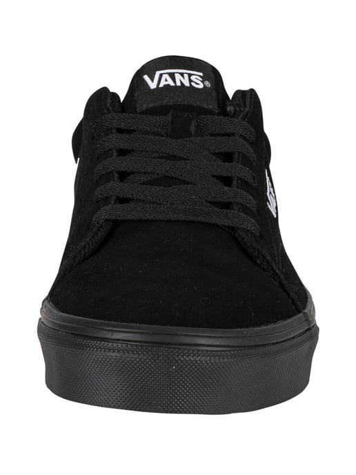 Vans Seldan Wildleder-Trainer, Schwarz - Image 4