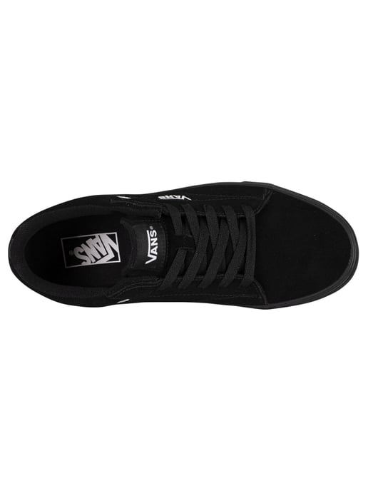 Vans Seldan Wildleder-Trainer, Schwarz - Image 6