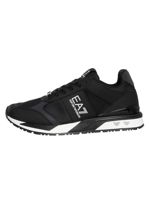 EA7 Sneaker Aus Mesh Mit Logo, Schwarz - Image 2