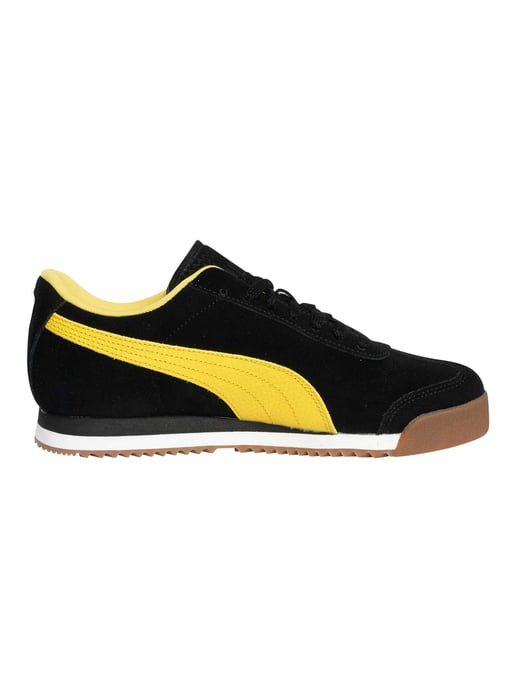 Puma Roma Wildleder-Sneaker, Schwarz - Image 3