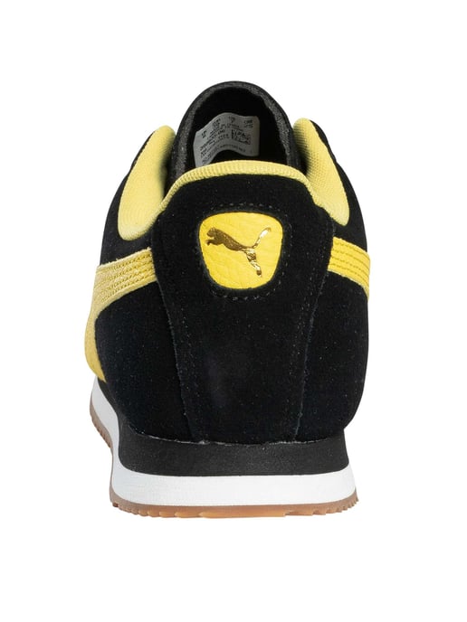 Puma Roma Wildleder-Sneaker, Schwarz - Image 5