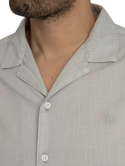 Superdry Cabana Kurzarmhemd, Grau - Image 4