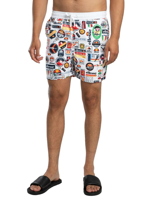 Ellesse Roulle-Badeshorts, Weiß - Image 1