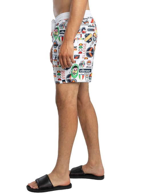 Ellesse Roulle-Badeshorts, Weiß - Image 2