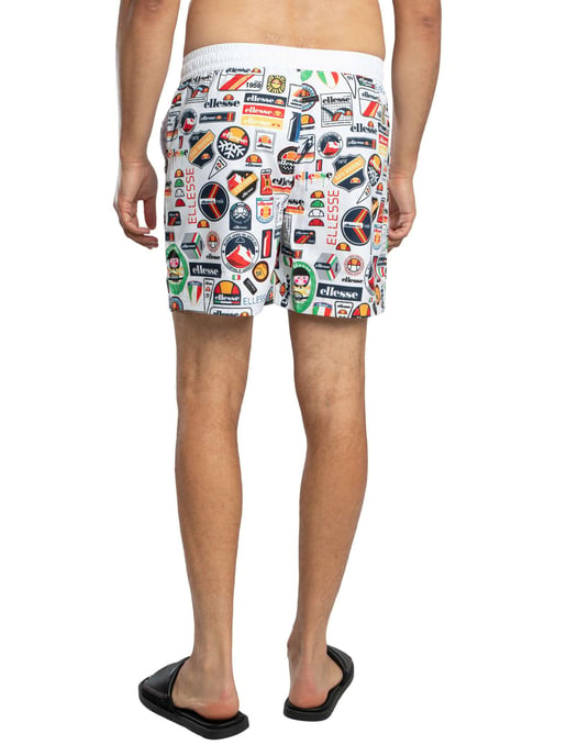 Ellesse Roulle-Badeshorts, Weiß - Image 3