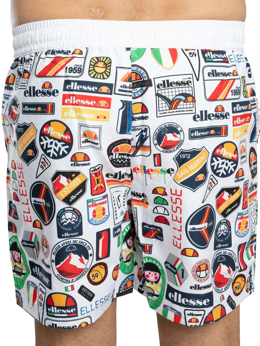 Ellesse Roulle-Badeshorts, Weiß - Image 4