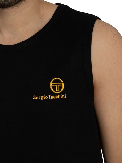 Sergio Tacchini Sawyer Weste, Schwarz - Image 4