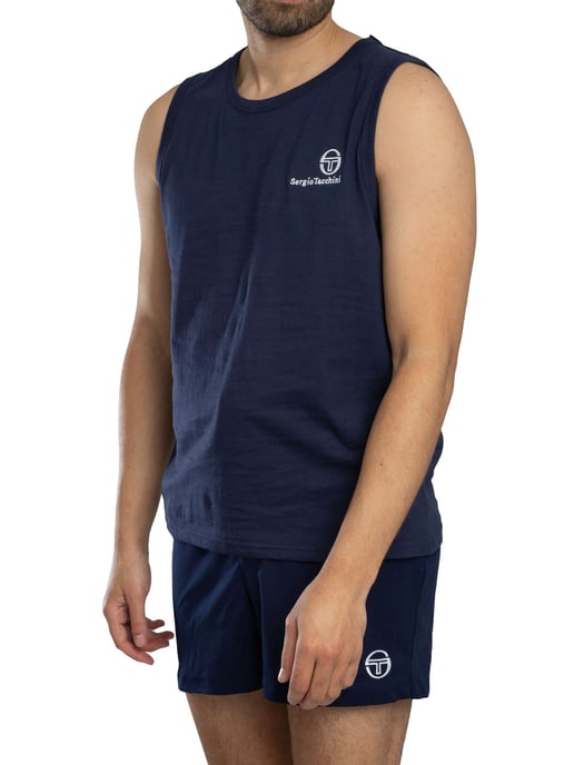 Sergio Tacchini Sawyer Weste, Blau - Image 2