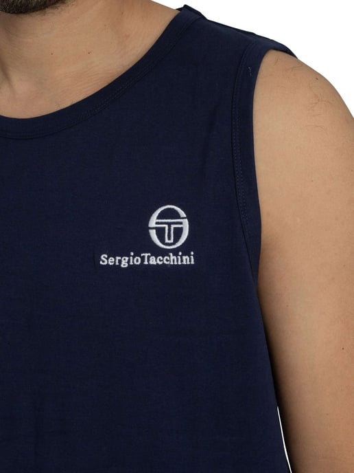 Sergio Tacchini Sawyer Weste, Blau - Image 4