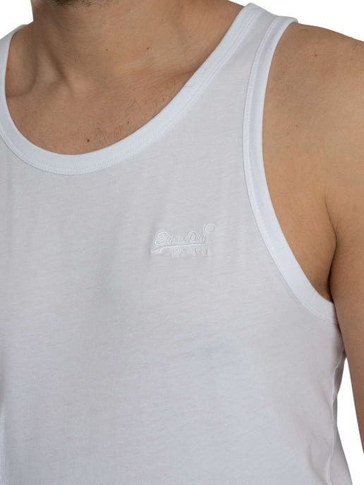 Superdry Essential Logo-Weste, Weiß - Image 4