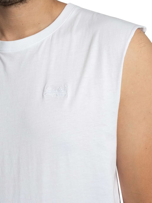 Superdry Essential Logo Tanktop, Weiß - Image 4