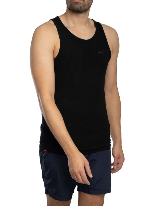 Superdry Essential Logo-Weste, Schwarz - Image 2