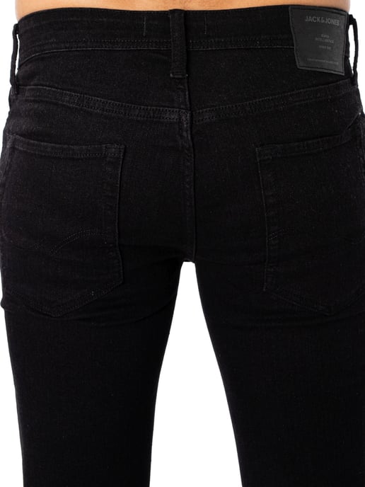 Jack & Jones Liam Original 773 Skinny Jeans, Schwarz - Image 4
