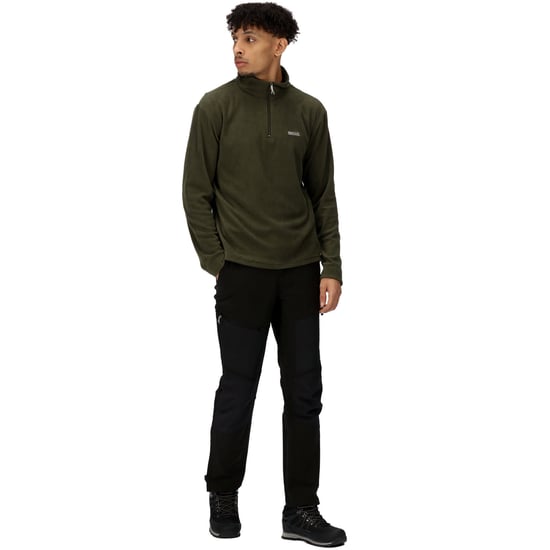 Regatta Thompson Fleece-Sweatshirt Mit Reißverschluss, Grün - Image 3