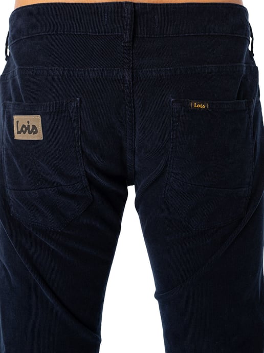 Lois Jeans Sierra Dünne Cordhose, Blau - Image 4